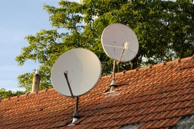 A Satellite Dish Provides Clearer Images!